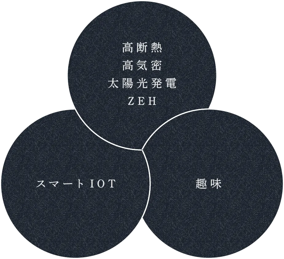 高断熱高気密太陽光発電ZEH スマートIOT 趣味